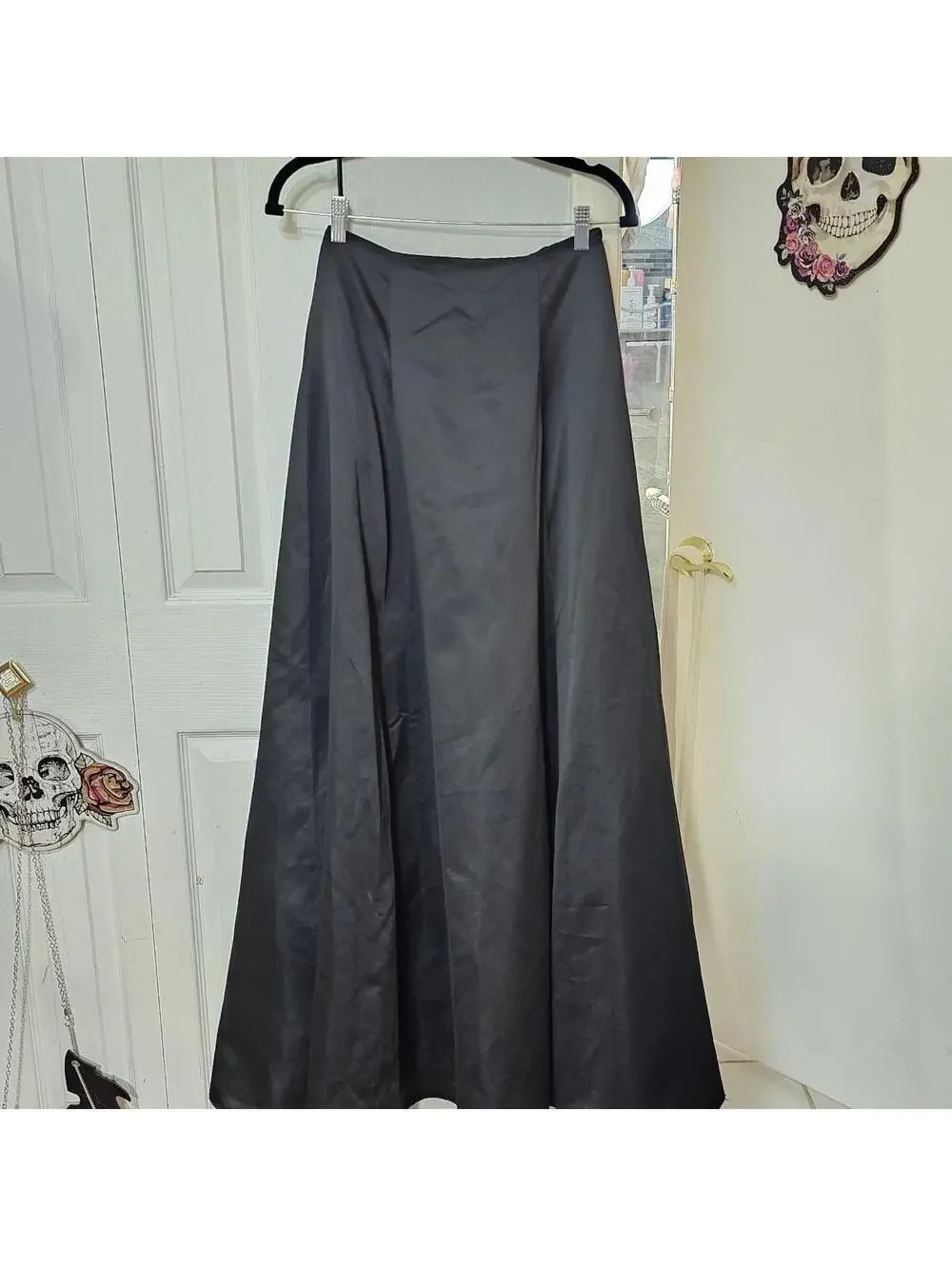 Blondie Nites by Stacy Sklar Black Maxi Skirt